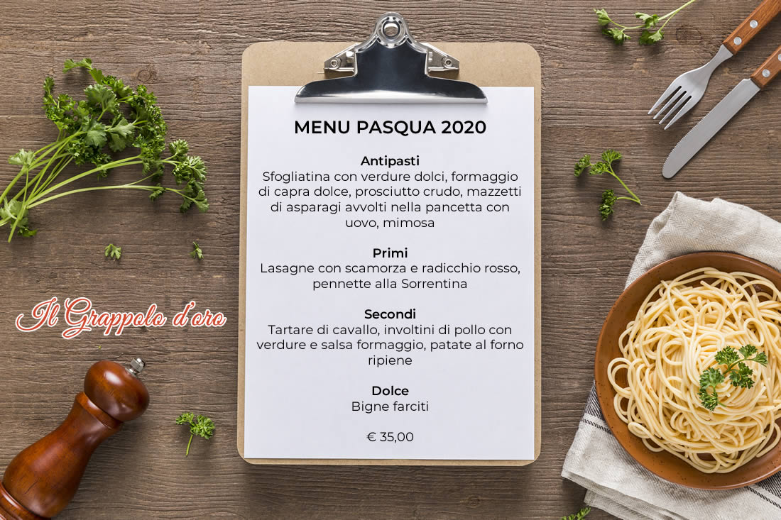 menu pasqua 2020